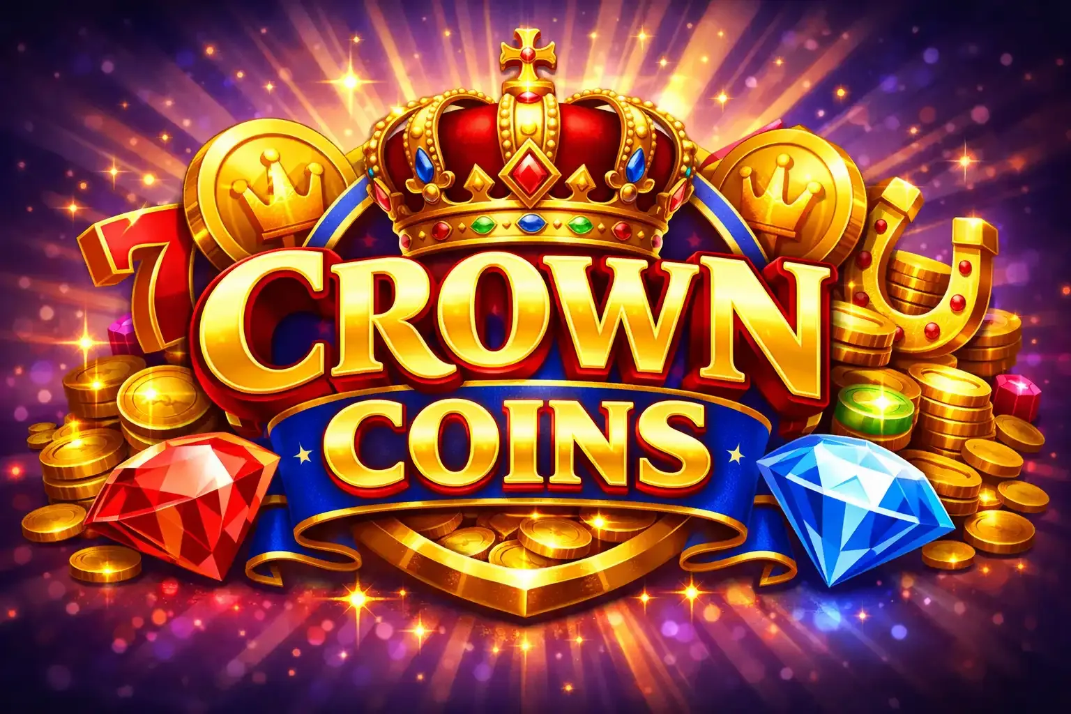 100% do €500 + 50 Free Spins na Crown Coins